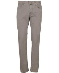 Jacob Cohen - Bard Slim-Fit Trousers - Lyst
