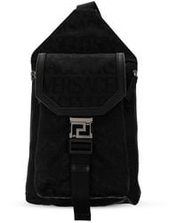 Versace - One-Shoulder Backpack - Lyst