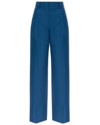 Burberry - Pleat Detailed Tailored Trousers - Lyst