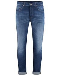Dondup - Washed Turn-up Brim Jeans - Lyst