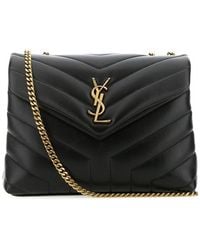 Saint Laurent - Quilted Leather Loulou Bag - Lyst