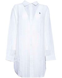 Polo Ralph Lauren - Logo Detailed Sleeved Shirt - Lyst