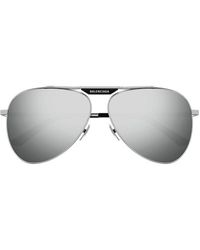 Balenciaga - Aviator-framed Sunglasses - Lyst