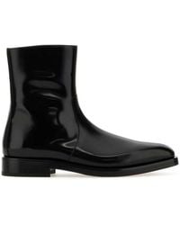 Ferragamo - Side-zip Ankle Boots - Lyst