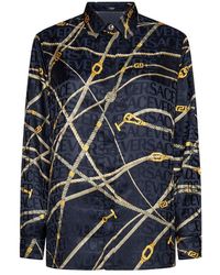 Versace - Print Silk Shirt - Lyst