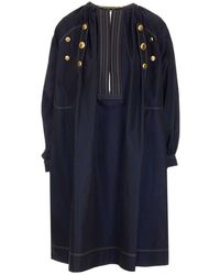 Givenchy - Button Detailed Midi Dress - Lyst