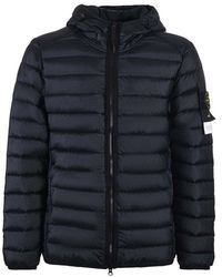 Stone Island - Zip-Up Quilted Jacket - Lyst