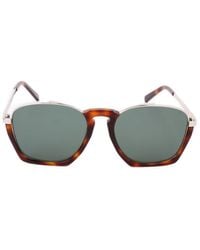 Karl Lagerfeld Geometric Frame Sunglasses - Gray