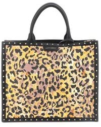 Just Cavalli - Leopard Print Tote Bag - Lyst