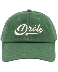 Drole de Monsieur - Logo-Embroidered Baseball Cap - Lyst