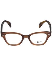Ray-Ban - Square Frame Glasses - Lyst