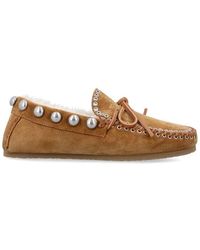 Isabel Marant - Fitza Studded Loafers - Lyst