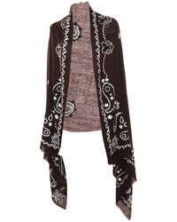 Scarves and mufflers Womens Scarves and mufflers P.A.R.O.S.H Lightweight Silk Long Scarf in Red P.A.R.O.S.H Save 23% 