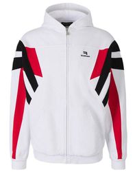 balenciaga double layer moletom com capuz
