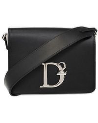 DSquared² - Shoulder Bag With Logo - Lyst