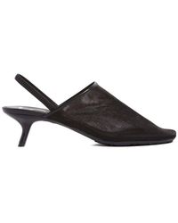 Loewe - Petal Slingback Heeled Sandals - Lyst