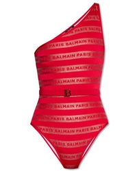 Balmain - One-Piece Swimsuit - Lyst