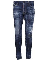 Save 50% Mens Clothing Jeans Skinny jeans DSquared² D-squared2 Mens E Denim Skinny Jeans in Blue for Men 