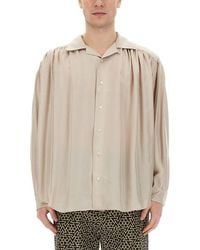 A.I.E. - Classic Twill Button-Up Shirt - Lyst