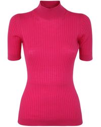 Versace - Knit Sweater Seamless Essential Series - Lyst