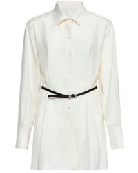 Givenchy - Voyou Belted Shirt - Lyst