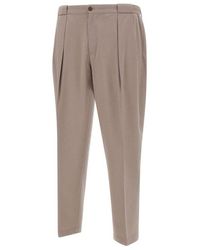 Briglia 1949 - Portobellos Pleated Pants - Lyst