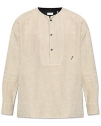 Ferragamo - Linen Shirt, - Lyst