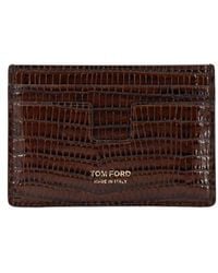 Tom Ford - T Line Classic Card Holder - Lyst