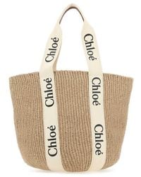 Chloé - 'woody Large' Basket Bag - Lyst