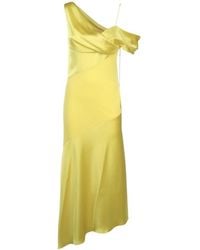 Loewe - Asymmetric Sleeveless Dress - Lyst