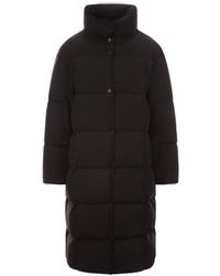 Stand Studio - High-neck Quilted Oversize Padded Parka - Lyst