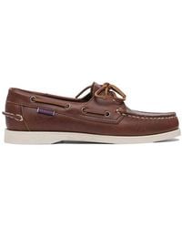 Sebago - Docksides Portland Waxed Boat Shoes - Lyst