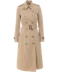 Burberry Chelsea Trench Coat - Natural