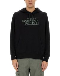 The North Face - Cotton Hoodie - Lyst
