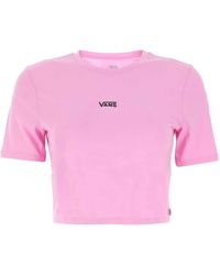 vans pink t shirt