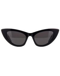 Saint Laurent - Sl 213 Lily Cat-eye Frame Sunglasses - Lyst