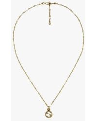 Gucci - Yellow Gold Necklace, - Lyst