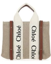Chloé - Mini Woody Tote Bag - Lyst