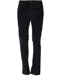 Jacob Cohen - Logo-Patch Straight-Leg Pants - Lyst