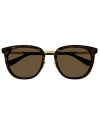 Bottega Veneta - Forte Square Sunglasses - Lyst