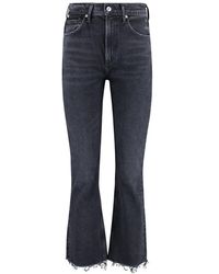 Citizens of Humanity - Isola Cotton Cropped Trousers - Lyst