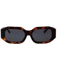 Linda Farrow - X The Attico Blake Angular Sunglasses - Lyst