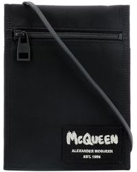 Alexander McQueen Shoulder Bag - Black