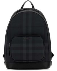 Burberry - Rocco Plaid Backpack - Lyst