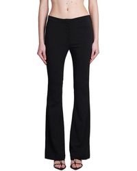 ANDREA ADAMO - Low-rise Flared Trousers - Lyst