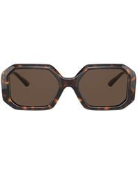 Tory Burch - Square Frame Sunglasses - Lyst