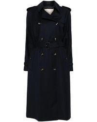 Montecore - Double-Breasted Trench Coat - Lyst