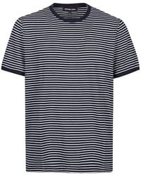 Michael Kors - Michael Feeder Striped Crewneck T-shirt - Lyst