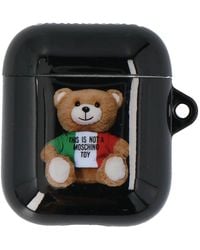 Moschino - Italian Teddy Bear Airpods Case - Lyst