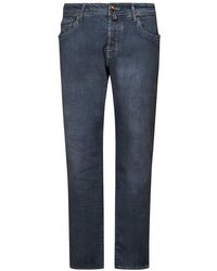 Jacob Cohen - Nick Mid-Rise Slim-Fit Jeans - Lyst